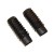 voorvorkrubbers (set) zwart FS1